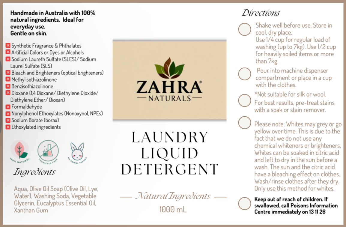 Natural Laundry Detergent