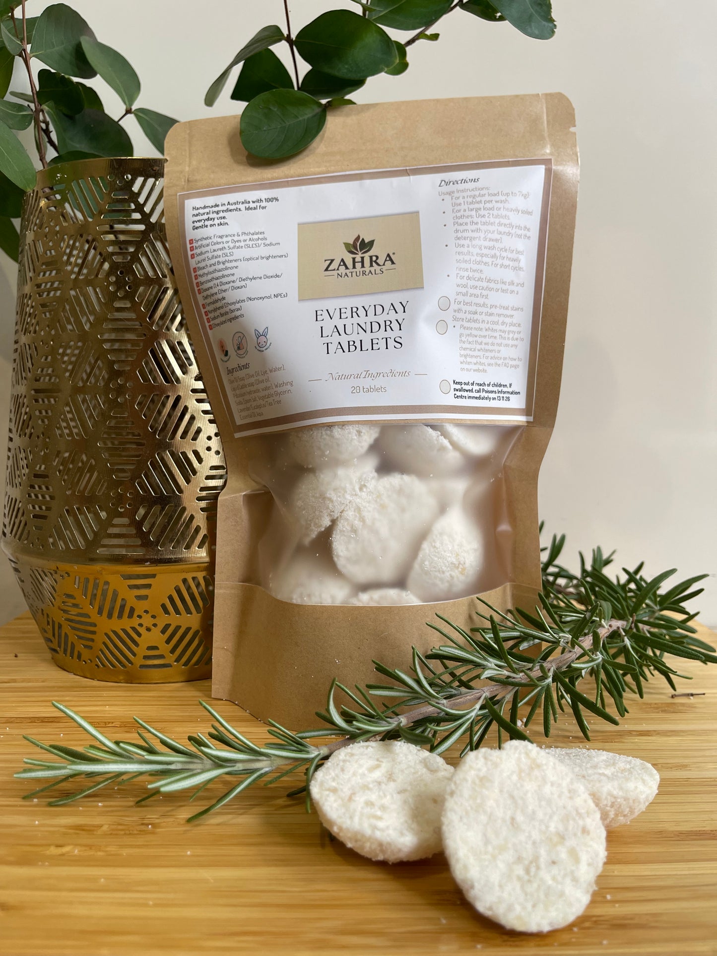 Natural Laundry Tablets